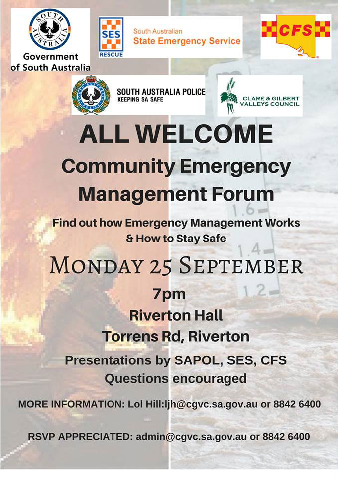 Riverton Community Emergency Services Forum