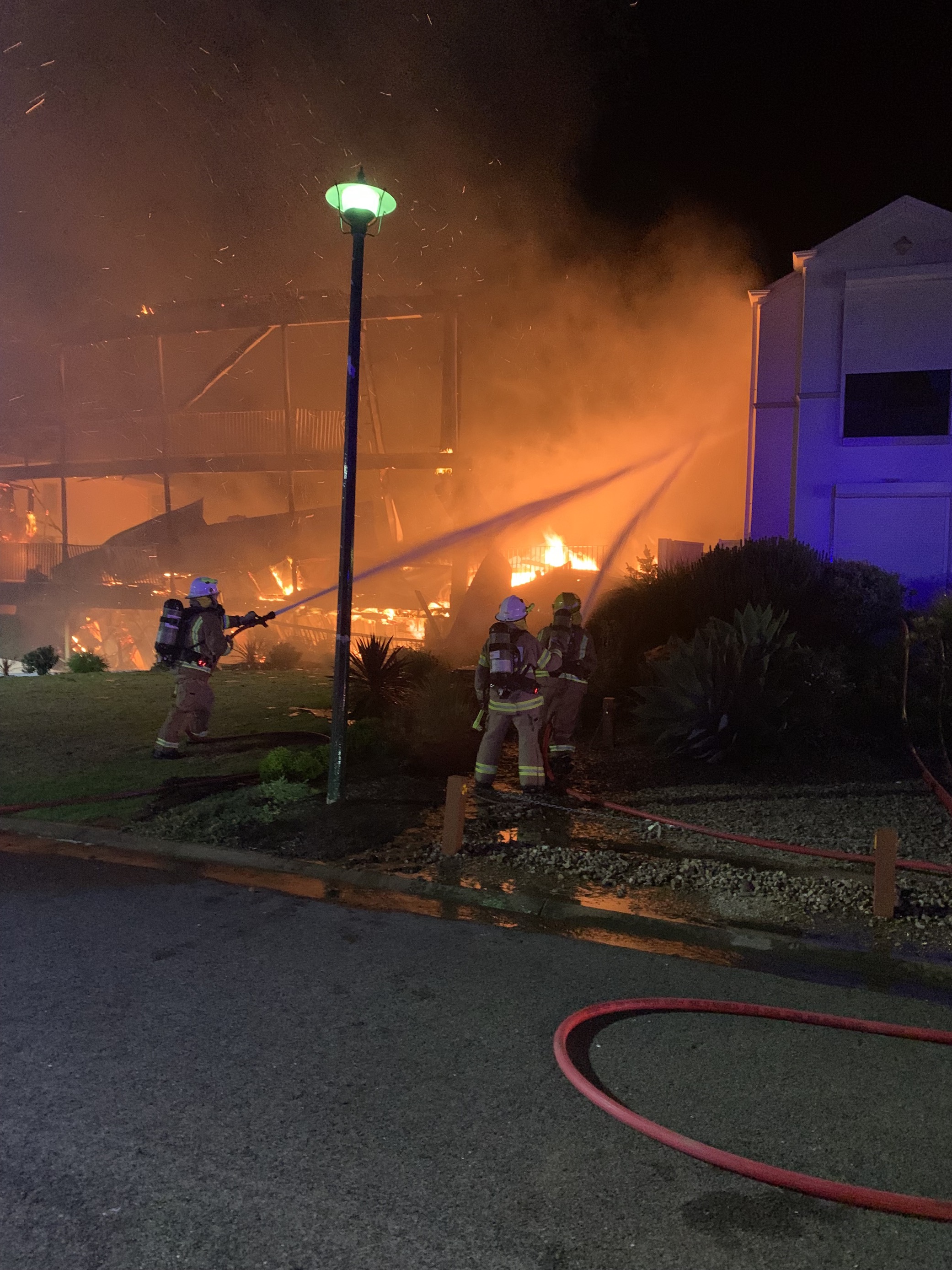 Normanville structure fire