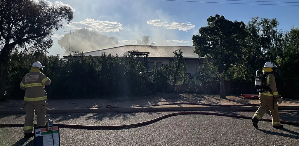 $200,000 structure fire at Stirling North - 10 October 2023